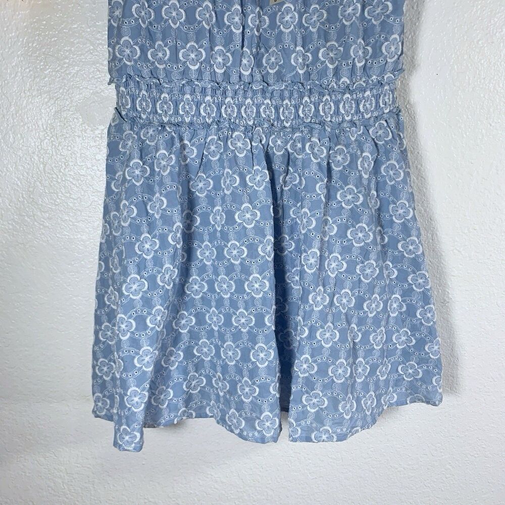 Boden Blue NWT Floral Embroidered Cottage Core Boho Summer Dress 8P - Picture 4 of 8